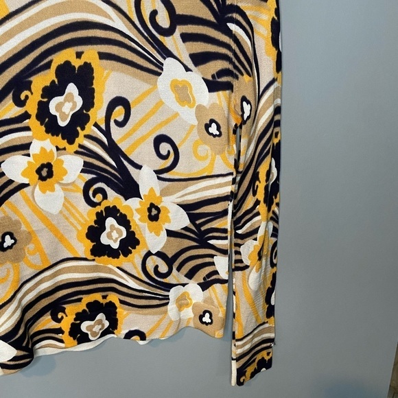 Lilly Pulitzer Retro Floral Mod Swirl Crystal Button Cardigan - Picture 12 of 14